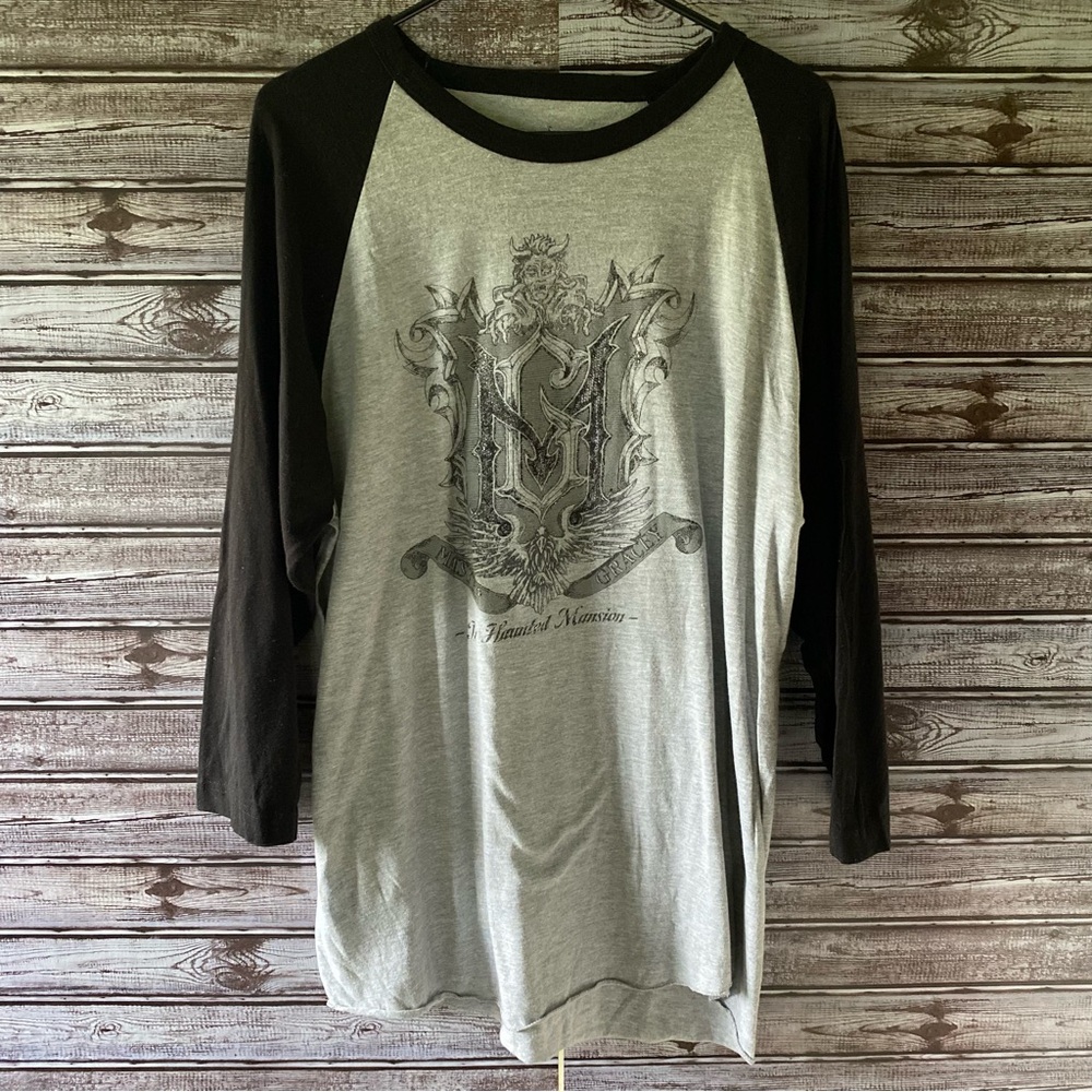 Disney Parks Men's Haunted Mansion Long-Sleeved Shirt Size L